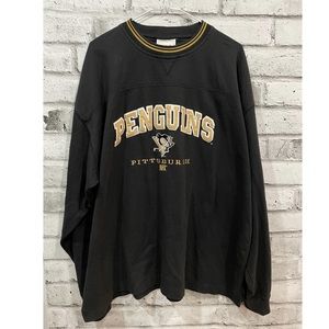 Vintage Pittsburg Penguins LEE Sport Crewneck, size XXL